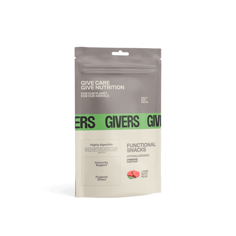 Snacks Para Perro de Cordero Con Guisantes Hipoalergénicos