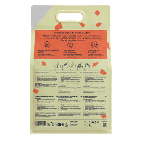 Lecho Natural Aglomerante de Tofu 6L